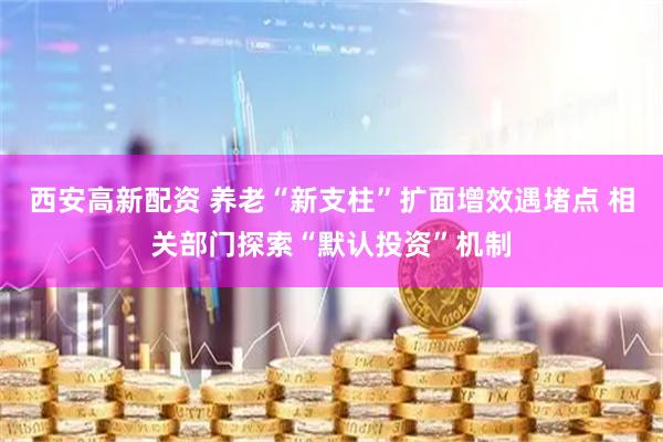 西安高新配资 养老“新支柱”扩面增效遇堵点 相关部门探索“默认投资”机制